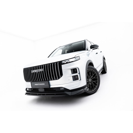 Body kit e accessori visivi MAXTON DESIGN splitter anteriore per Jaecoo 7 Mk1, nero lucido | race-shop.it
