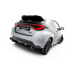 Street Pro Rear Diffuser Toyota GR Yaris Mk4 Facelift (black-red)