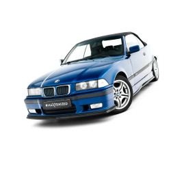 MAXTON DESIGN splitter anteriore per BMW M3 / 3 M-Pack Coupe / Cabrio E36, nero lucido, V3