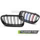 Grille Sport for BMW E90 / E91 LCI 09-11 (Glossy Black Tri-colour Double Bar)