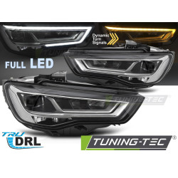 Fari full LED con DRL sequenziale per AUDI A3 8V 12-16
