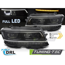 Fari FULL LED con DRL SEQ per VW TIGUAN II 15-20