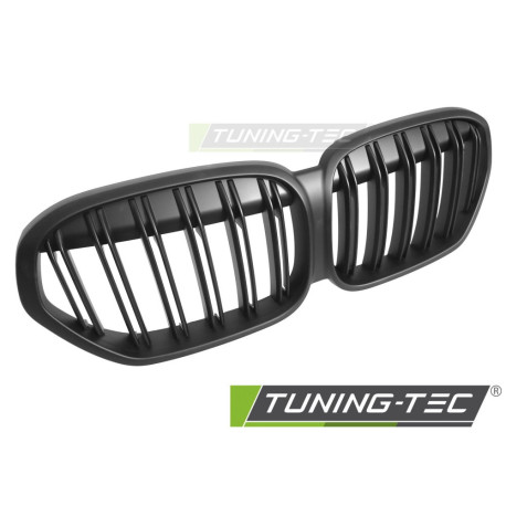 Body kit e accessori visivi Grille sport for BMW X1 F48 LCI 20-22 (Matt Black Double Bar) | race-shop.it