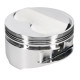 Parti del motore JE Pistons Kit 400-12 SBC .150 DOME B:4.140 | race-shop.it