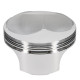 Parti del motore JE Pistons Kit SBC 350 Hollow Dome FSR Gas Ported B:4.035 | race-shop.it