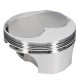 Parti del motore JE Pistons Kit SBC 350 Hollow Dome FSR Gas Ported B:4.040 | race-shop.it