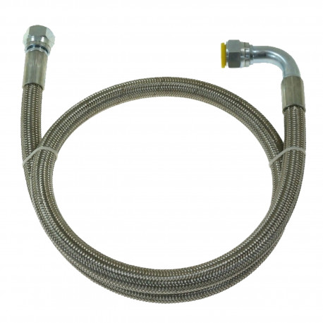 Bazár PTF tubo flessibile intrecciato in acciaio inox AN8 DANNEGGIATO | race-shop.it