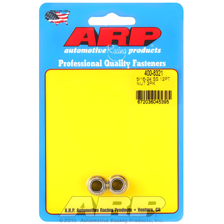 Parti del motore ARP dadi (inox, testa a 12 punte), 5/16-24, V1 | race-shop.it