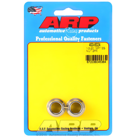 Parti del motore ARP dadi (inox, testa a 12 punte), 1/2-20, V2 | race-shop.it