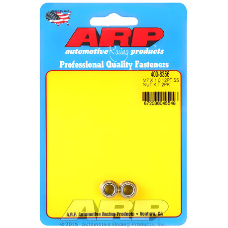 Parti del motore ARP dadi (inox, testa a 12 punte, chiave M9), M7×1.00, V1 | race-shop.it
