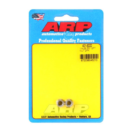 Parti del motore ARP Stainless Steel 12-Point Nut Kit - 1/4-20 | race-shop.it