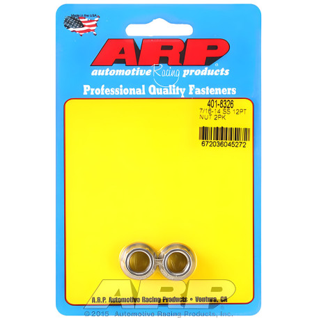 Parti del motore ARP dadi (inox, testa a 12 punte), 7/16-14, V2 | race-shop.it