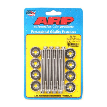 Parti del motore ARP Stainless Steel 12-Point Valve Cover Bolts for SB Chevy Gen III/IV LS with .375" Spacers | race-shop.it