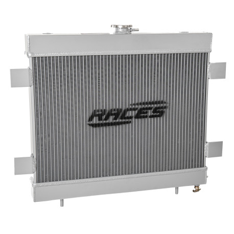 Radiatori da competizione RACES Radiatore acqua universale - 550×510×63mm - Argentato | race-shop.it