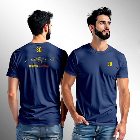 Magliette T-SHIRT MOMO CORSE BLUE 2026 | race-shop.it