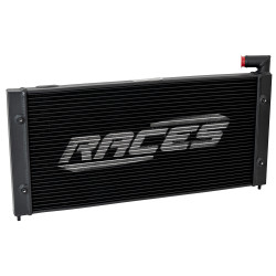 Radiatore in alluminio per VW Golf II, Corrado VR6 - Nero