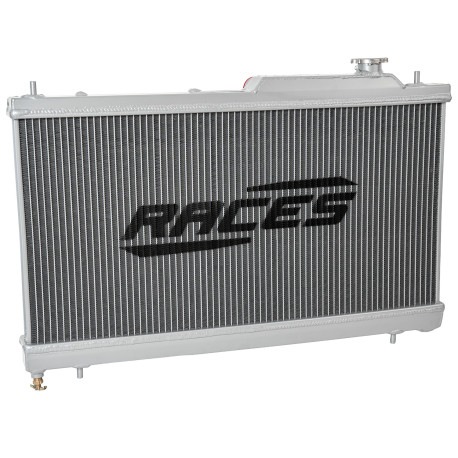 Radiatori da competizione RACES Radiatore acqua in alluminio - Subaru Forester (99-02) - Argentato | race-shop.it