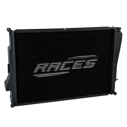 Radiatore in alluminio per BMW E46 316-330i/d - Nero