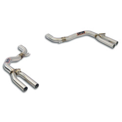 Supersprint Rear pipe kit Right - Left (Muffler delete) PORSCHE Panamera 3.6i V6 14-16