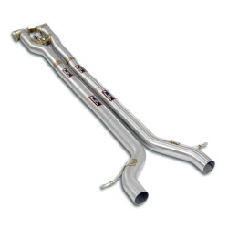 Supersprint H-Pipe Mid Section with valve PORSCHE Panamera Sedan GTS 4.0L V8 17+ (with valve)