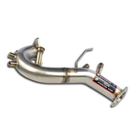 Sistemi di scarico SUPERSPRINT Kit downpipe Supersprint (sostituisce il filtro antiparticolato diesel) con attacchi per sensori Audi A4 2.7 TDI / 3.0 TDI 08-15 | race-shop.it