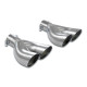 Sistemi di scarico SUPERSPRINT Supersprint Endpipe kit Right OO70 - Left OO70 500 ABARTH 1.4T Coupè / Cabrio 08-15 | race-shop.it