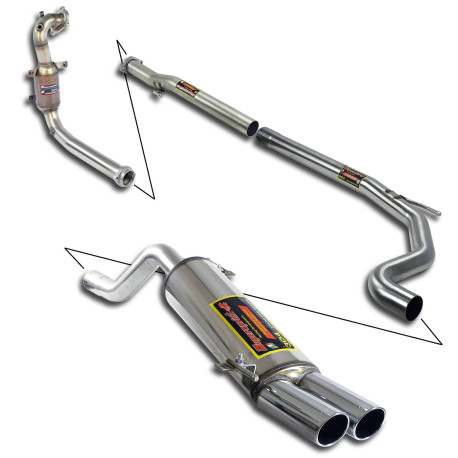 Sistemi di scarico SUPERSPRINT Supersprint Street Performance pack GRANDE PUNTO ABARTH 1.4T 07+ | race-shop.it