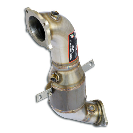 Sistemi di scarico SUPERSPRINT Supersprint Downpipe + Metallic catalytic converter ALFA ROMEO GIULIA 2.0i Turbo 16-18 | race-shop.it