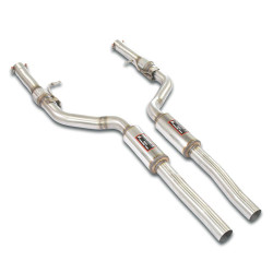 Supersprint Front exhaust Right - Left ALFA ROMEO GIULIA QUADRIFOGLIO 2.9i V6 Bi-Turbo 16-19