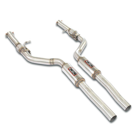 Sistemi di scarico SUPERSPRINT Supersprint Front exhaust Right - Left ALFA ROMEO GIULIA QUADRIFOGLIO 2.9i V6 Bi-Turbo 16-19 | race-shop.it