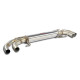 Sistemi di scarico SUPERSPRINT Supersprint Rear exhaust "Racing" Right - Left ALFA ROMEO STELVIO QUADRIFOGLIO 2.9i V6 Bi-Turbo 17-19 | race-shop.it