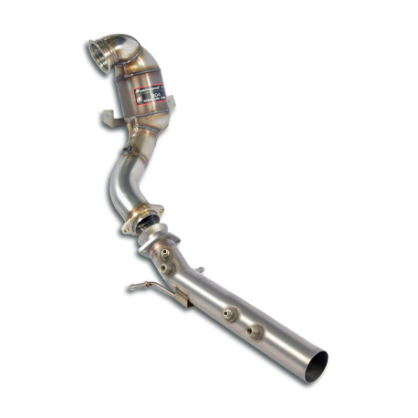 Sistemi di scarico SUPERSPRINT Supersprint Turbo downpipe kit + Metallic catalytic converter WRC (Deletes GPF) AUDI A1 40 TFSi 3 Doors / Sportback 18+ | race-shop.it