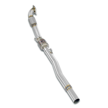 Sistemi di scarico SUPERSPRINT Supersprint Turbo downpipe kit + Metallic catalytic converter WRC AUDI A3 8P 2.0 TFSi 05-13 | race-shop.it