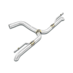 Supersprint Rear pipe "Stealth" right - left (Muffler delete) AUDI A3 8Y Sportback 35 TFSI 1.5L 20+ (Multilink rear suspension)
