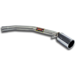 Supersprint Rear pipe Right O100 (Muffler delete) AUDI A4 B8 ALLROAD 2.0 TDI 09-11