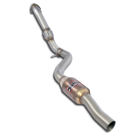 Sistemi di scarico SUPERSPRINT Supersprint Front pipe + Metallic catalytic converter AUDI A4 B9 (Sedan + Avant) 2.0 TFSI 16+ | race-shop.it