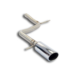 Supersprint Rear pipe Left O100 (Muffler delete) AUDI A6 QUATTRO (4d. + Avant ) 2.4i V6 04-11