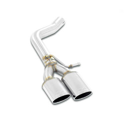 Supersprint Rear pipe Left 100x75 (Muffler delete) AUDI A6 C7 4G (Sedan + Avant) 2.0 TFSI 11-12