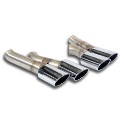 Supersprint Endpipe kit 100x75 Right + 100x75 Left AUDI A6 C7 4G (Sedan + Avant) 2.0 TDI 11-14