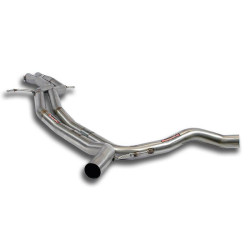 Supersprint Centre pipes kit Right - Left AUDI A6 C7 4G (Sedan + Avant) QUATTRO 3.0 BiTDI V6 12-14