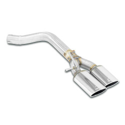 Supersprint Rear pipe Right 100x75 (Muffler delete) AUDI A6 C7 4G 1.8 TFSI 15-18