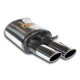 Sistemi di scarico SUPERSPRINT Supersprint Rear exhaust Left 100x75 AUDI A8 QUATTRO 3.0 TFSI V6 10-12 | race-shop.it