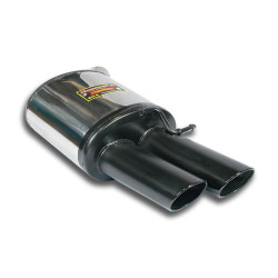 Supersprint Rear exhaust Left 100x75 "Gun Metal Grey" AUDI A8 QUATTRO 4.0 TFSI V8 12-13