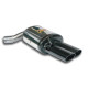 Sistemi di scarico SUPERSPRINT Supersprint Rear exhaust Right 100x75 "Gun Metal Grey" AUDI A8 QUATTRO 4.0 TFSI V8 12-13 | race-shop.it