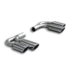 Supersprint Endpipe kit Right + Left 4 exit 90x70 AUDI TT Mk2 QUATTRO Coupè/Roadster 2.0 TFSi 07-14