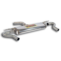 Supersprint Rear exhaust Right - Left AUDI TT Mk3 Coupè/Roadster 1.8 TFSI 15+