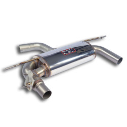 Supersprint Rear exhaust with valve AUDI TT Mk3 Coupè/Roadster 2.0 TFSI 15+ (with valve)