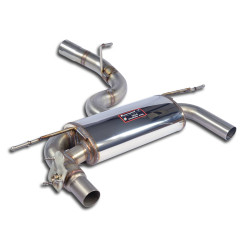 Supersprint Rear exhaust with valve AUDI TT Mk3 Coupè/Roadster 2.0 TFSI Quattro 15+