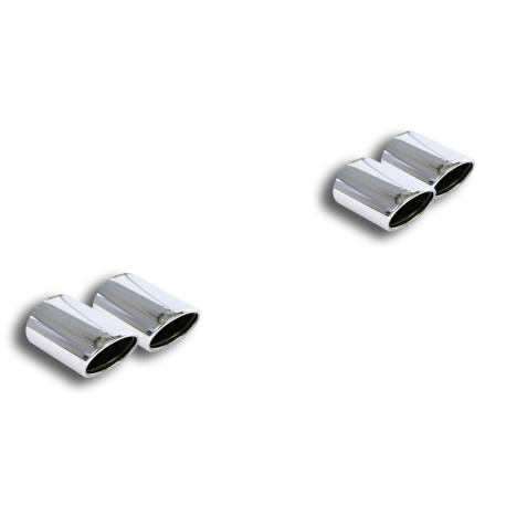 Sistemi di scarico SUPERSPRINT Supersprint Endpipe kit 100x75 Right + 100x75 Left AUDI SQ2 QUATTRO 2.0 TFSI 19-20 (with valve) | race-shop.it