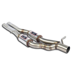 Supersprint Centre exhaust right - left AUDI TT RS QUATTRO Coupè 2.5 TFSI 17+ (with valve)